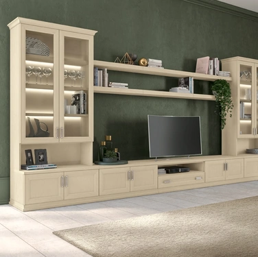 Parete Attrezzata Arcadia AS018 di Colombini Casa