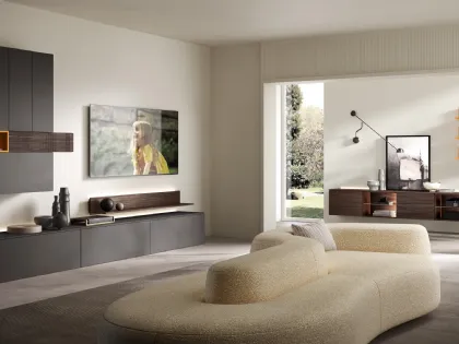 Parete Attrezzata Evolution H2O 06 di Adriatica