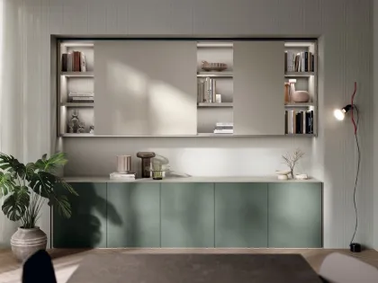 Parete Attrezzata Living Regola 01 di Scavolini