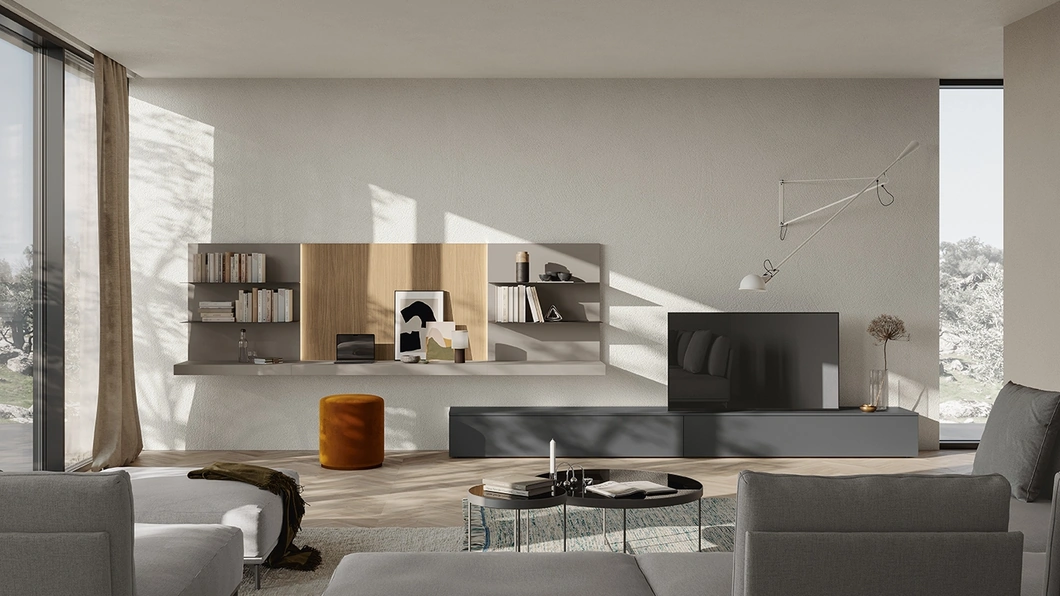 Parete Attrezzata Night & Day L02 di Colombini Casa