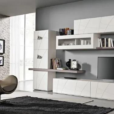 Parete Attrezzata Lapis LX03 di Spar