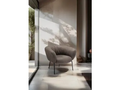 Poltroncina in pelle  Jill di Franco Ferri