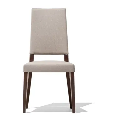 Sedia in tessuto con struttura in legno Sandy di Connubia