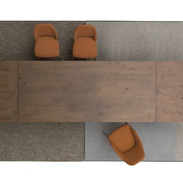 Tavolo allungabile Dakota in Rovere massello di Devina Nais
