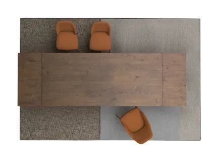 Tavolo allungabile Dakota in Rovere massello di Devina Nais