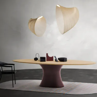 Tavolo Daytona in legno di Rovere massello di Devina Nais