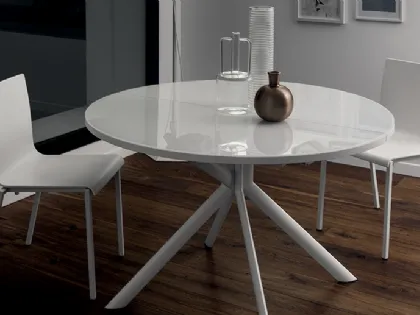 Tavolo rotondo allungabile Hover di Scavolini