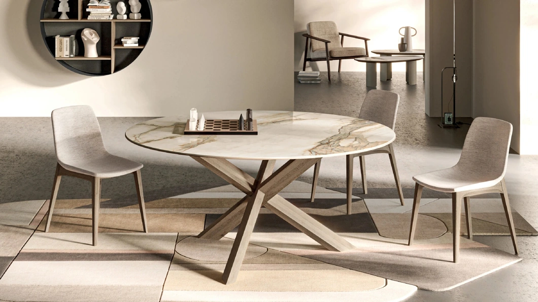 Tavolo Piano Manhattan ring Ceramics di Devina Nais