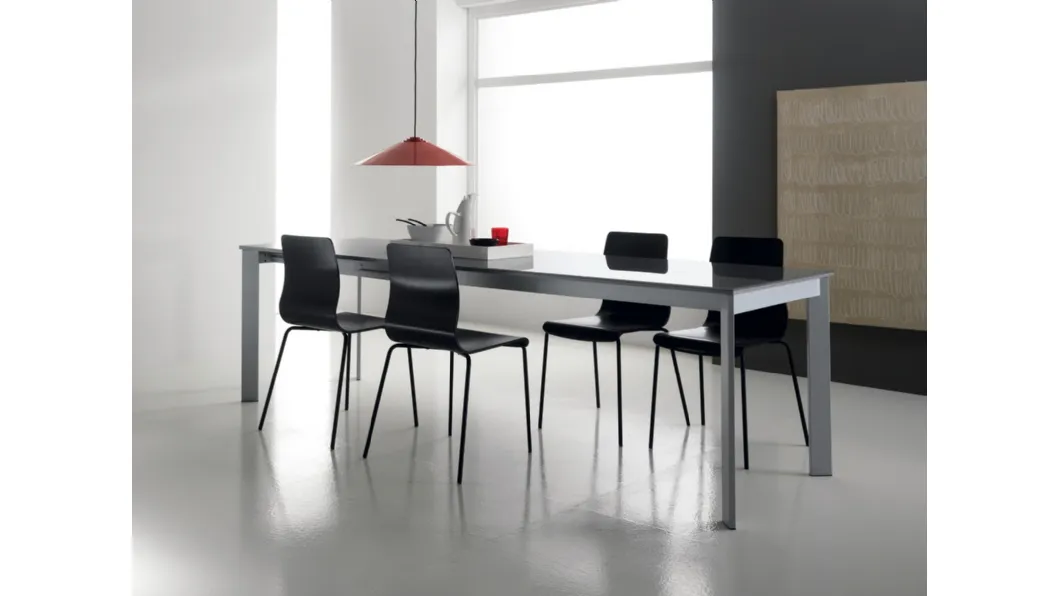 Tavolo allungabile in vetro Desko di Scavolini