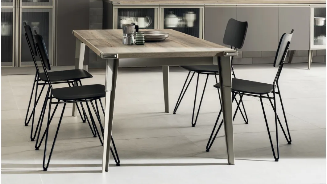 Tavolo allungabile Open Workshop di Scavolini