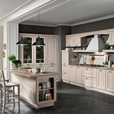 Cucina Classica con isola Borgo 01 di Spar