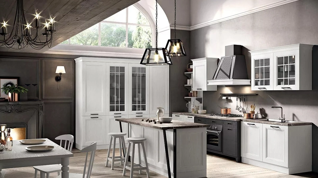 Cucina Classica con isola Maryland 04 di Spar