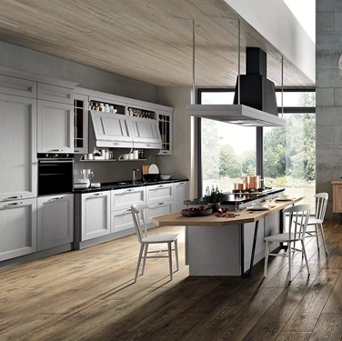 Cucina Classica con isola Maryland-06 di Spar