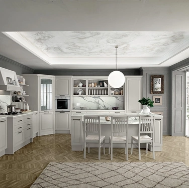 Cucina Classica con isola Mida 01 di Colombini Kitchen