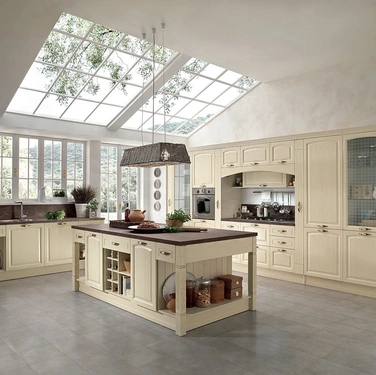 Cucina Classica con isola Mida 03 di Colombini Kitchen