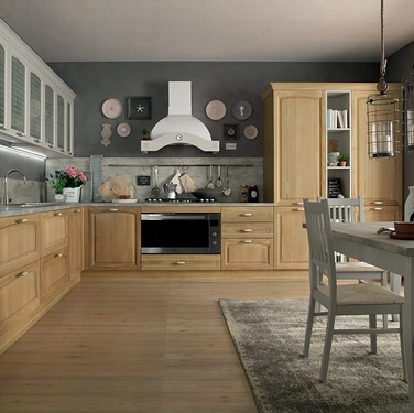 Cucina Classica angolare Mida 07 di Colombini Kitchen
