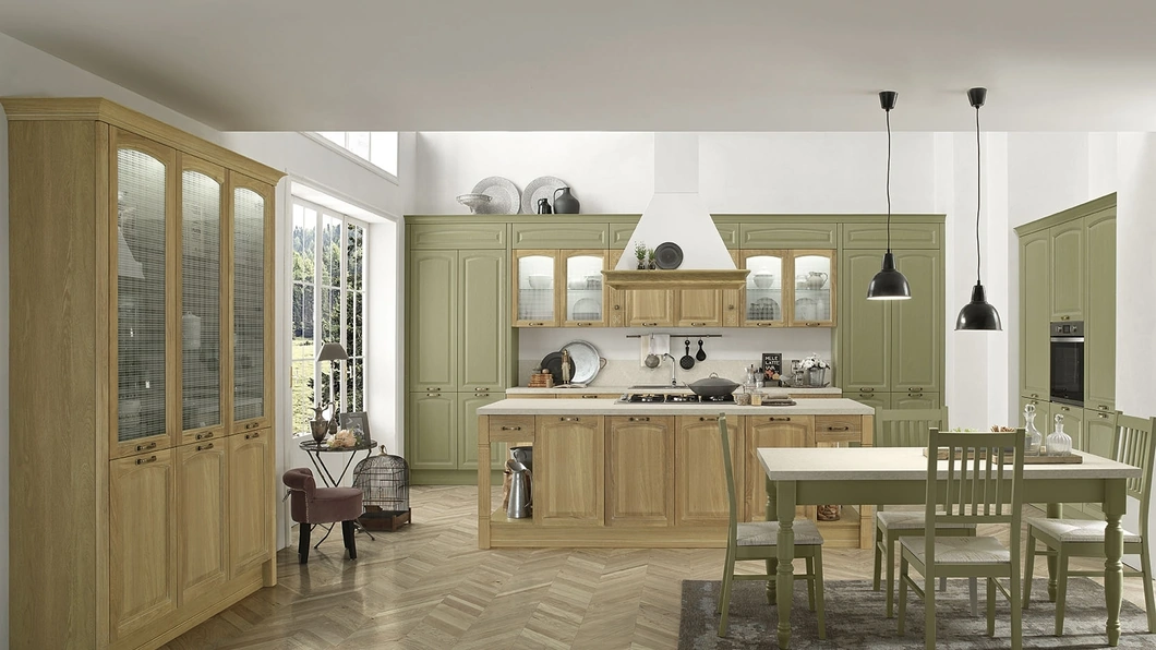 Cucina Classica con isola Mida 08 di Colombini Kitchen