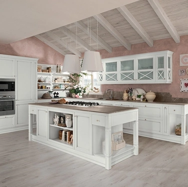 Cucina Classica con isola Sinfonia 04 di Colombini Kitchen