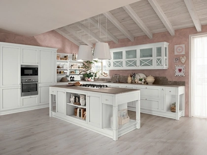 Cucina Classica con isola Sinfonia 04 di Colombini Kitchen