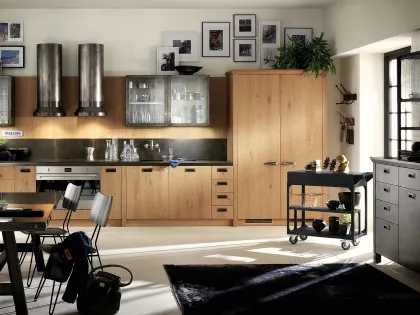 Cucina Moderna Diesel Social Kitchen in Ruxe Wood di Scavolini