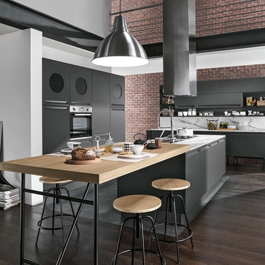 Cucina Moderna con isola Isla 01 di Colombini Casa Artec