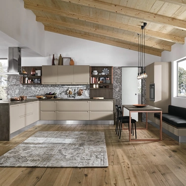 Cucina Moderna con penisola Isla 04 di Colombini Casa Artec