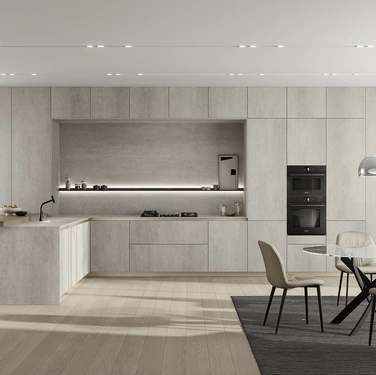 Cucina Moderna con penisola Luxea 01 di Colombini Kitchen