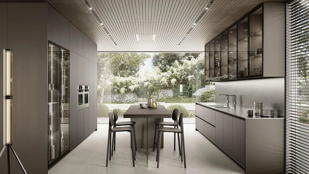 Cucina Moderna con isola Luxea 02 di Colombini Kitchen