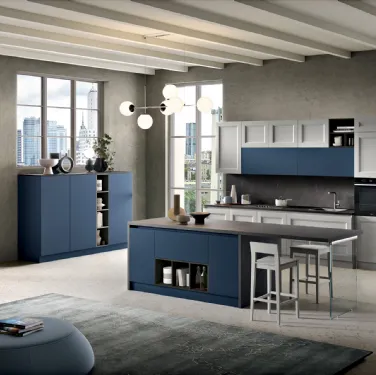 Cucina Moderna con isola Merano 02 di Spar