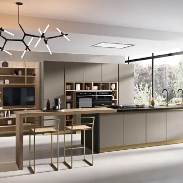 Cucina Moderna con isola Miami 18 di Spar
