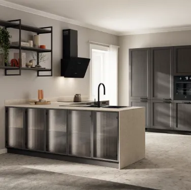 Cucina Moderna con penisola Moda 08 di Scavolini
