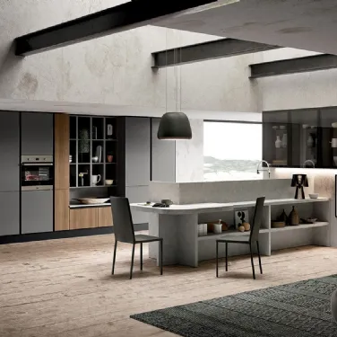 Cucina Moderna Paragon 02 di Colombini Casa Artec