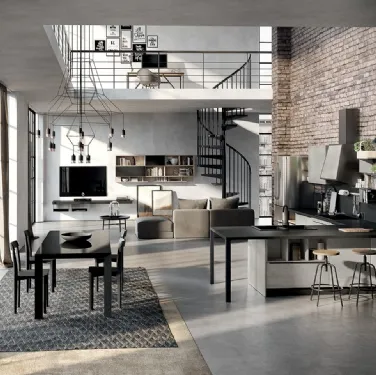 Cucina Moderna Paragon 04 di Colombini Casa Artec
