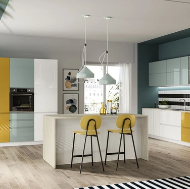 Cucina Moderna con isola Pura 03 di Colombini Kitchen