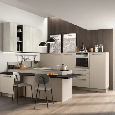 Cucina Moderna Quadra 03 di Colombini Casa Artec