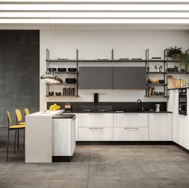 Cucina Moderna Quadra 05 di Colombini Casa Artec