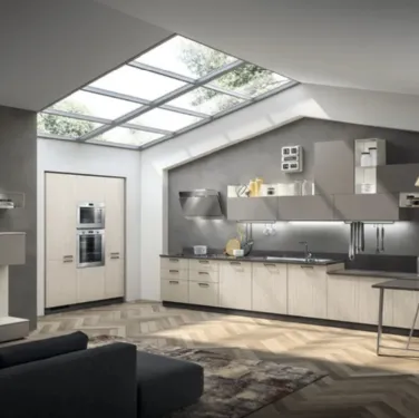 Cucina Sax Noce Neutral e Polvere di Scavolini