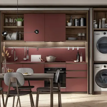 Cucina Boxi Rosso Jaipur di Scavolini
