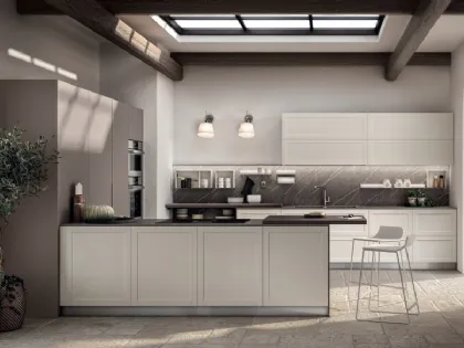 Cucina Moderna Carattere Dark Pulpis di Scavolini