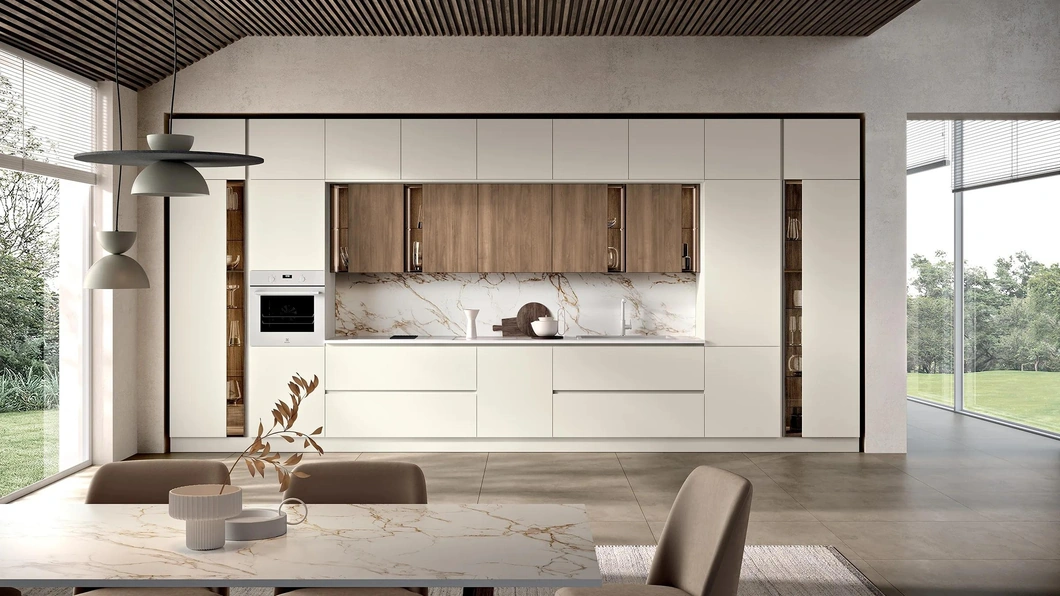 Cucina Moderna lineare Sky 05 di Spar