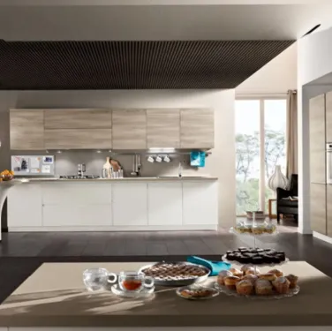 Cucina Moderna con penisola Tokyo 56 di Spar