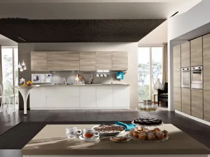 Cucina Moderna con penisola Tokyo 56 di Spar