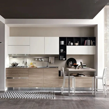 Cucina Moderna con penisola Tokyo 12 di Spar