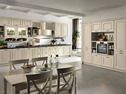 Cucina lineare Shabby Chic Borgo 04 di Spar