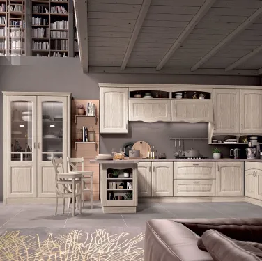 Cucina Shabby Chic Borgo Ecrù di Spar