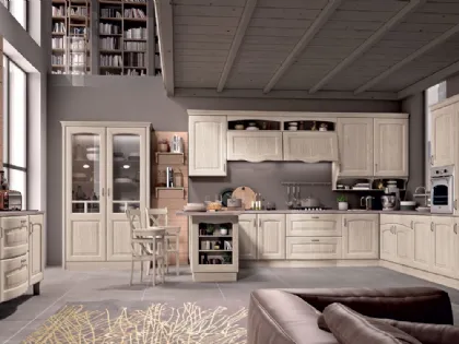 Cucina Shabby Chic Borgo Ecrù di Spar