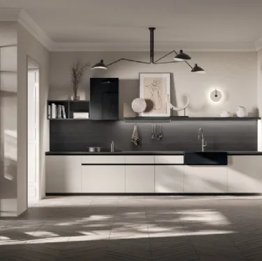 Cucina su misura Mira in decorativo Home Matter e Gate Matter di Scavolini