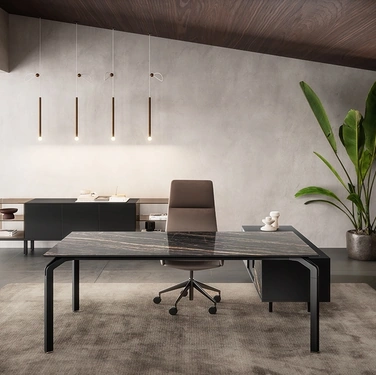 Scvrivania Direzionale Yoga Laminam® di About Office