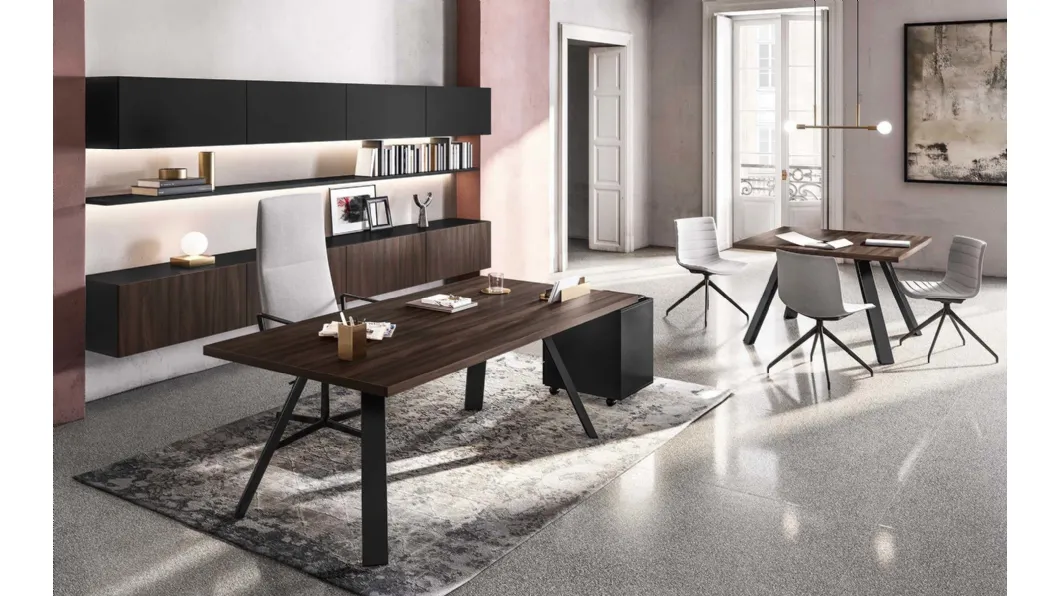 Scrivania Direzionale Funny Plus 2019 Gamba K di About Office