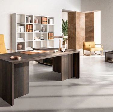 Scrivania Direzionale Funny Plus Fianco Legno di About Office